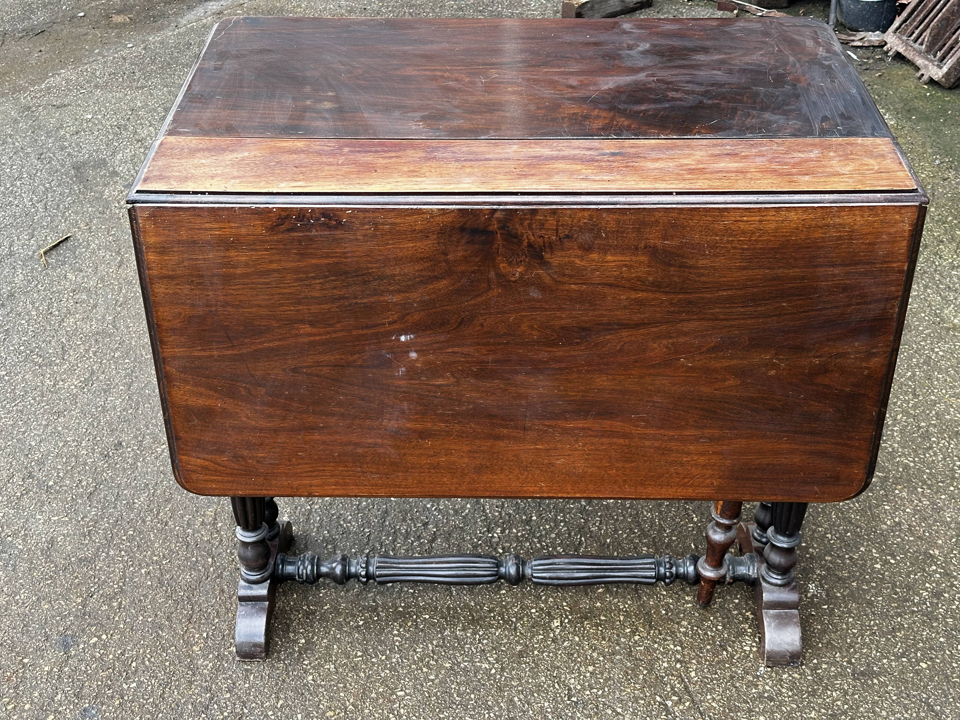 Victorian Mahogany Gate-Leg (folding) Table