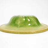Three large colored 1930s glass bowls by Karl Wiedmann for WMF Ikora