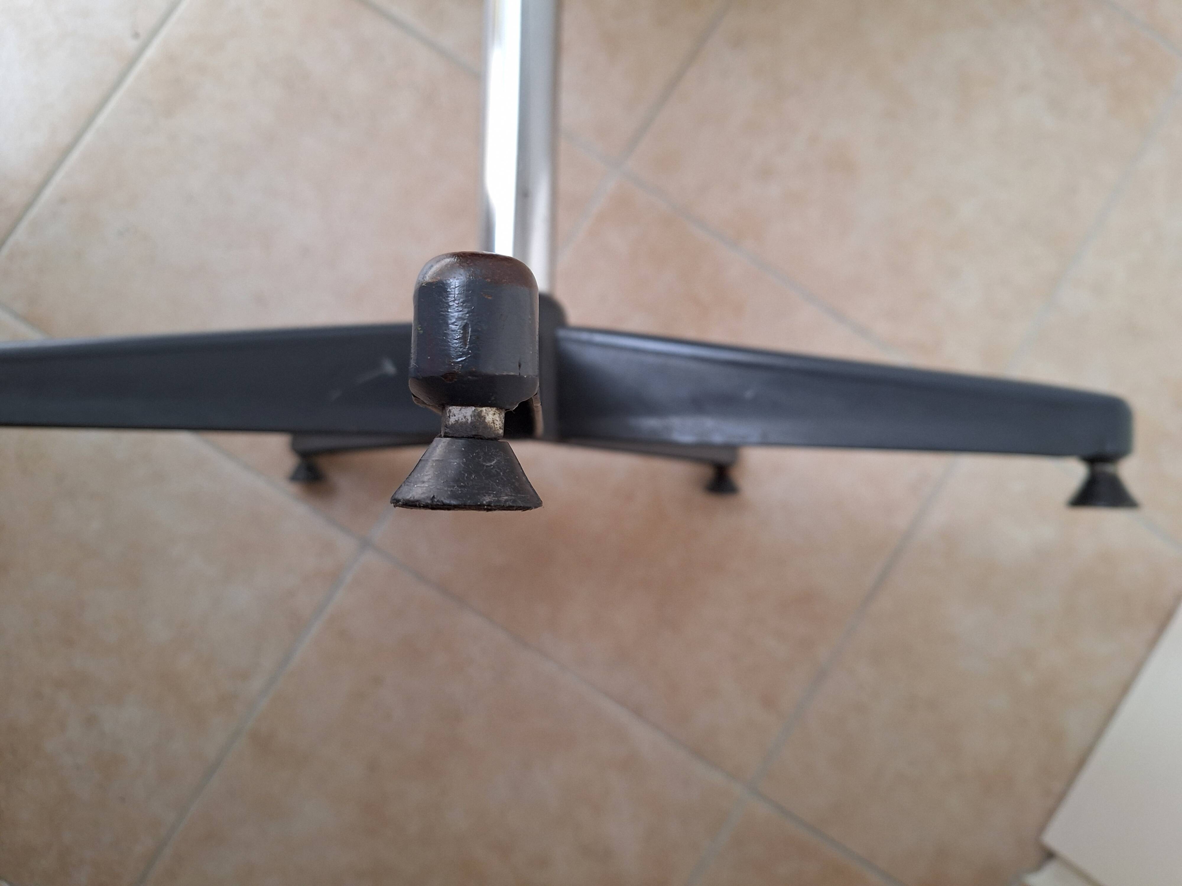 Mid-Century Industrial Office Chair Adjustable Swivel Vintage Stol Kamnik 60s/70s