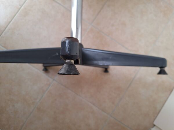 Chaise de bureau industrielle Mid-Century pivotante réglable vintage Stol Kamnik années 60/70