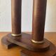 Art Deco wooden pedestal table