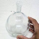 Blown glass carafe