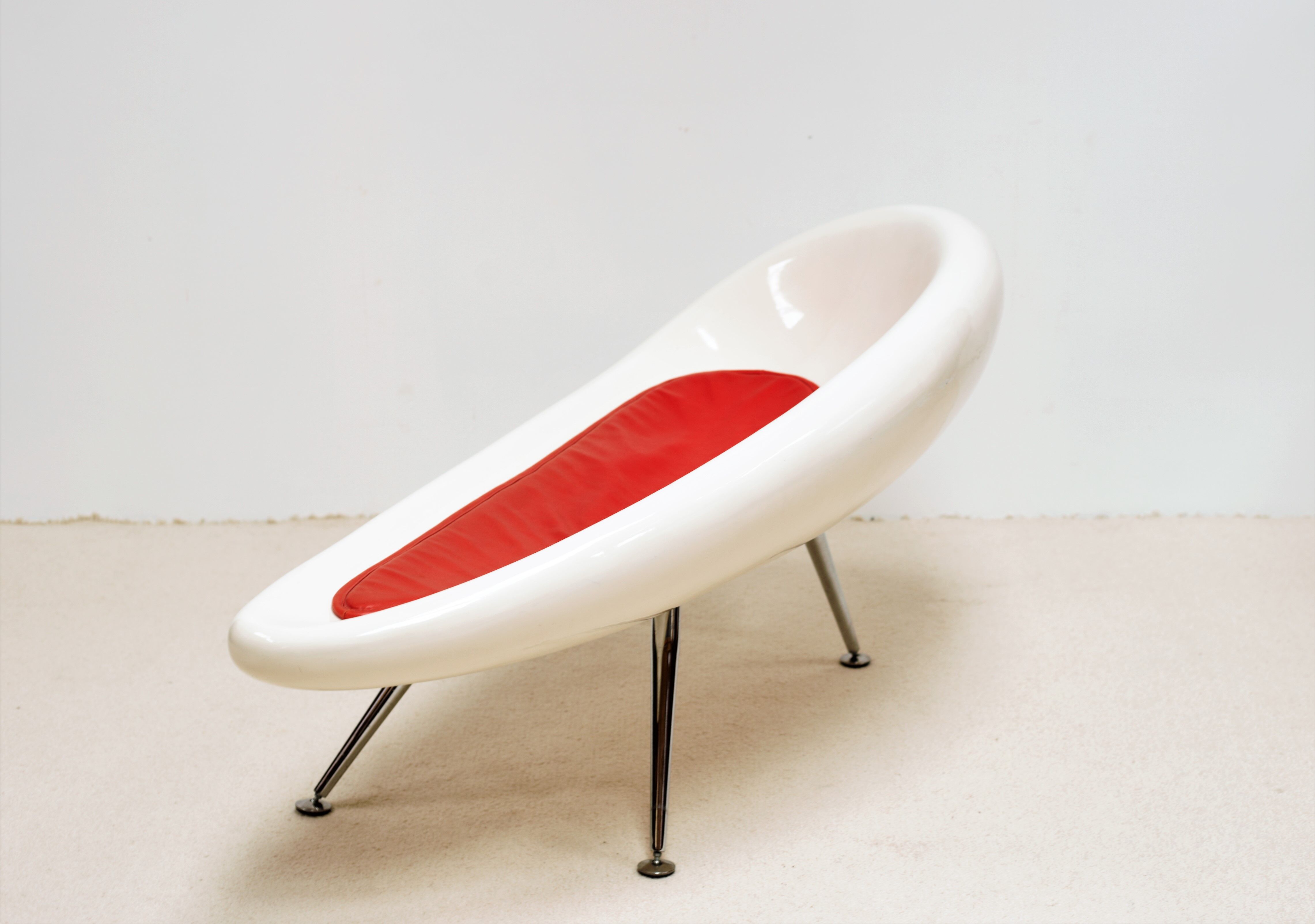 Sofa space Age in fiberglass
