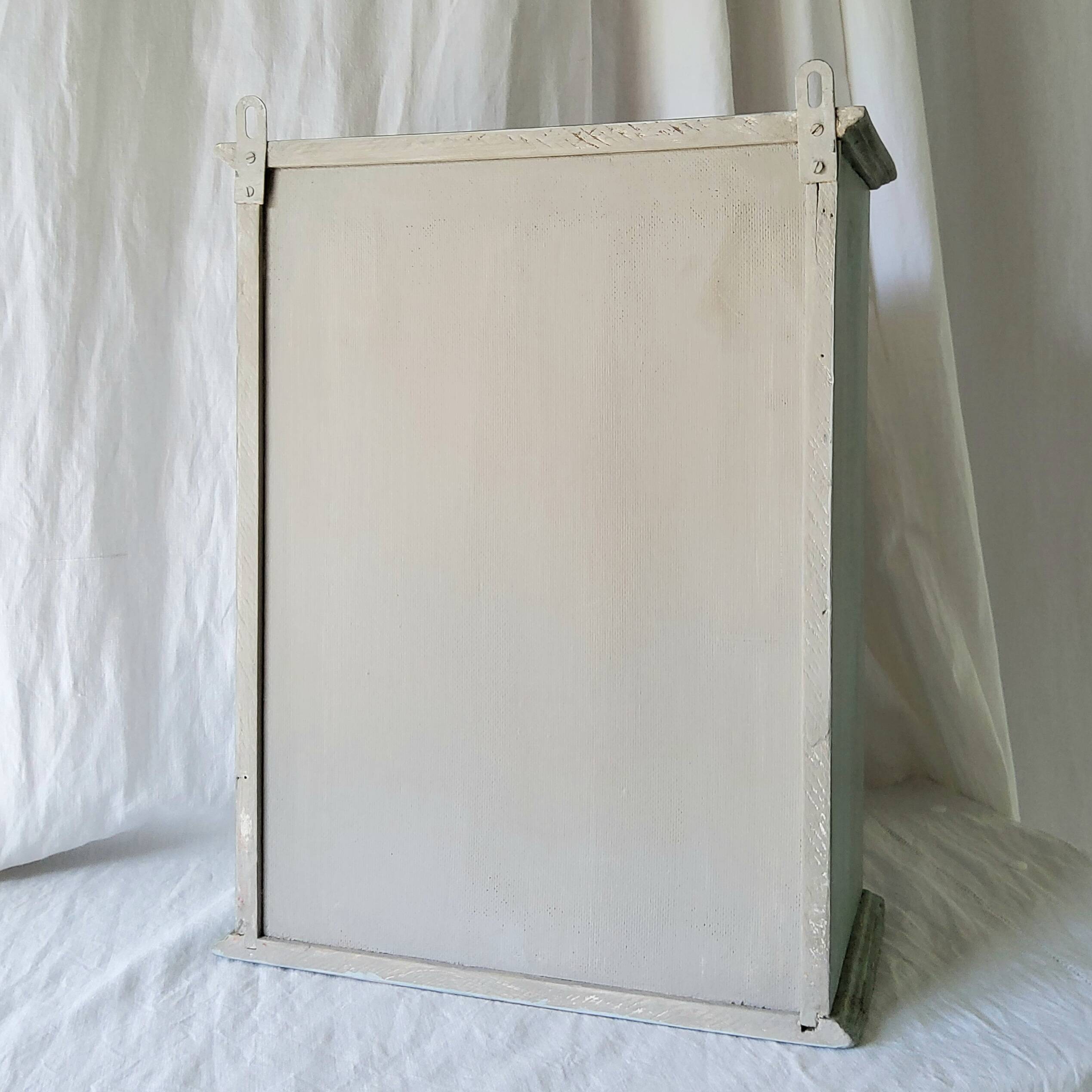 Weathered bathroom cabinet