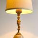 Lampe italienne en bronze de style néoclassique (environ 1920 - 1950)