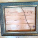 Old gold wood frame