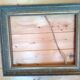 Old gold wood frame
