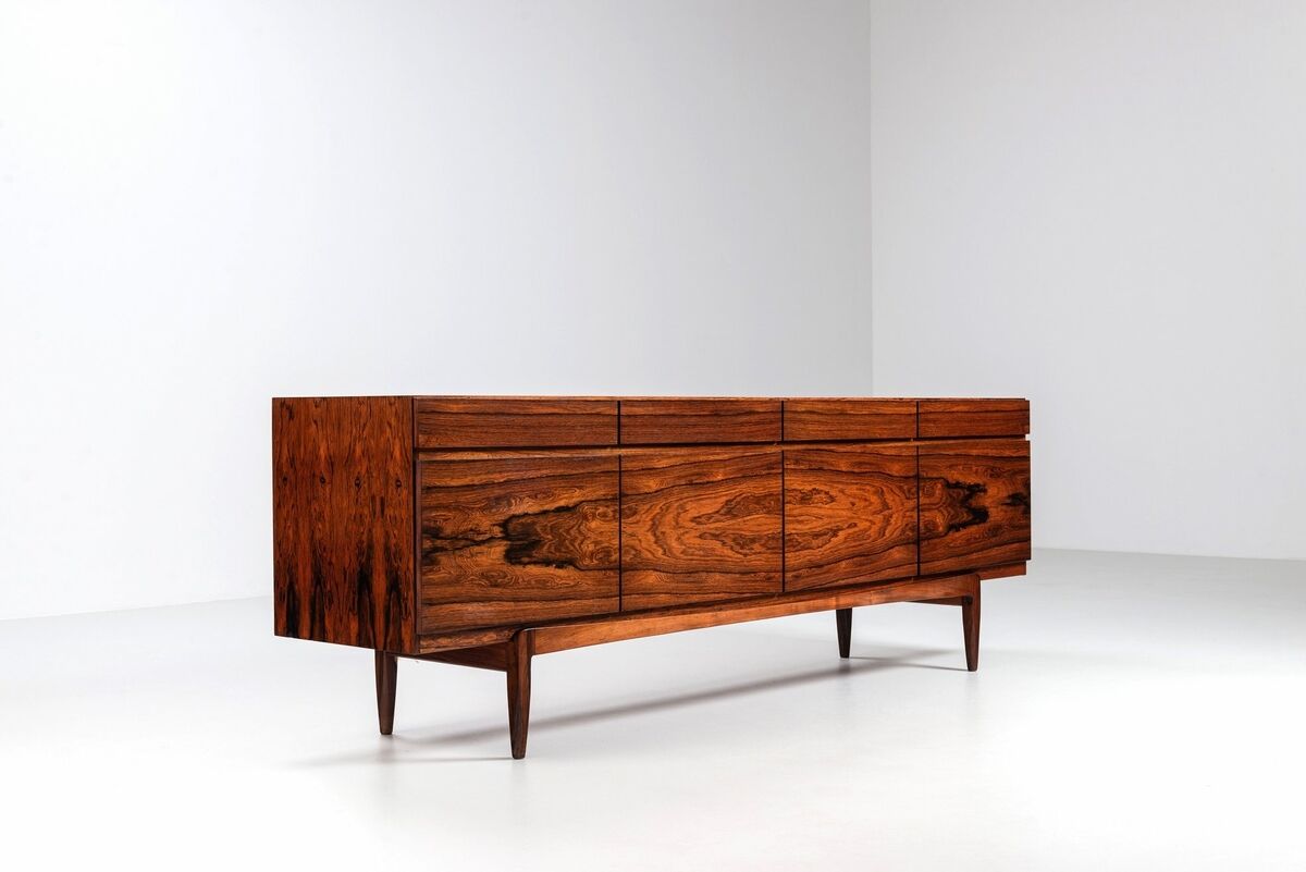 IB Kofod Larsen “FA-66” sideboard in rosewood Faarup Denmark 1960