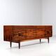 IB Kofod Larsen “FA-66” sideboard in rosewood Faarup Denmark 1960