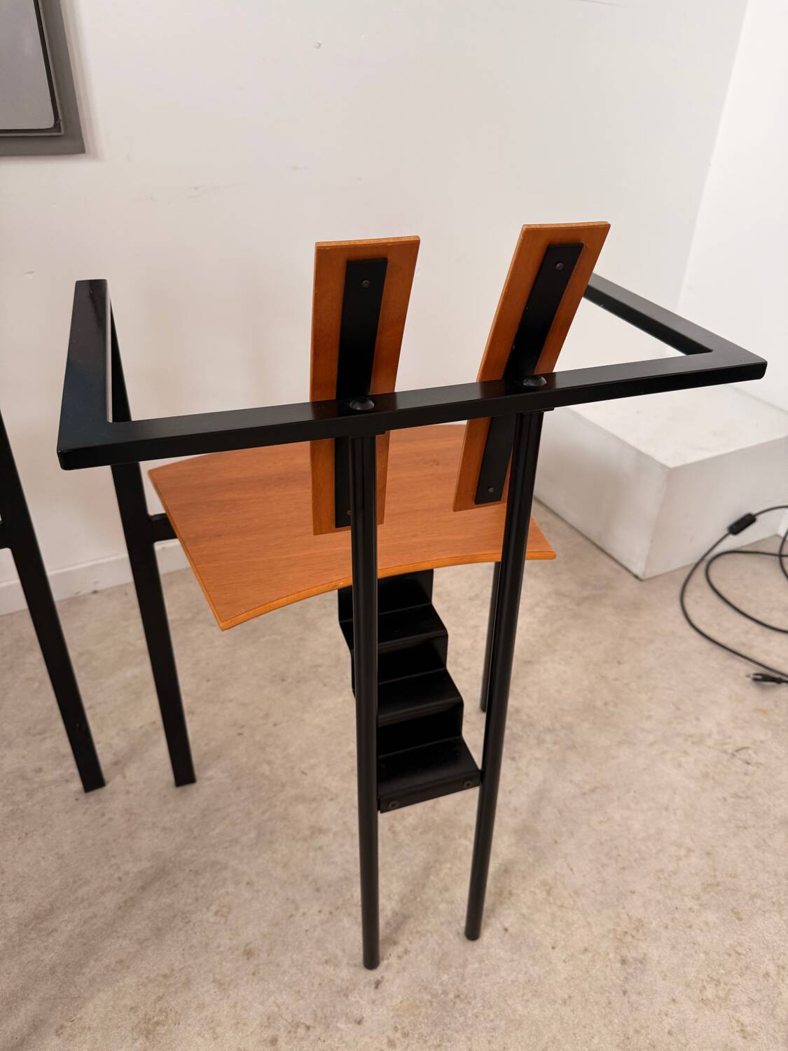 3 old Karl Friedrich Forster raw design chairs model Trix KFF postmodern 70s/80s