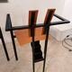 3 old Karl Friedrich Forster raw design chairs model Trix KFF postmodern 70s/80s