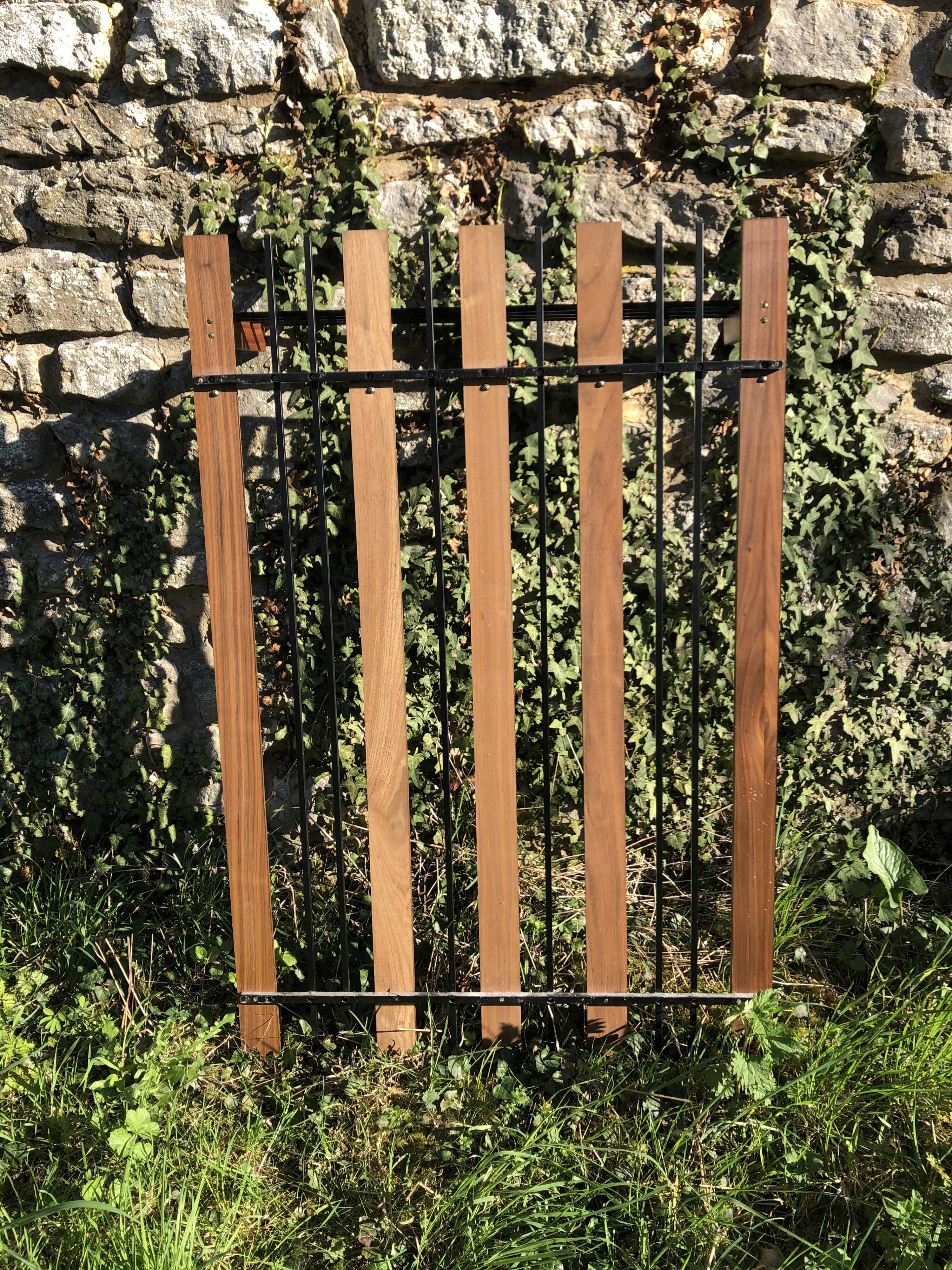 Vintage 60s hanging wall coat door