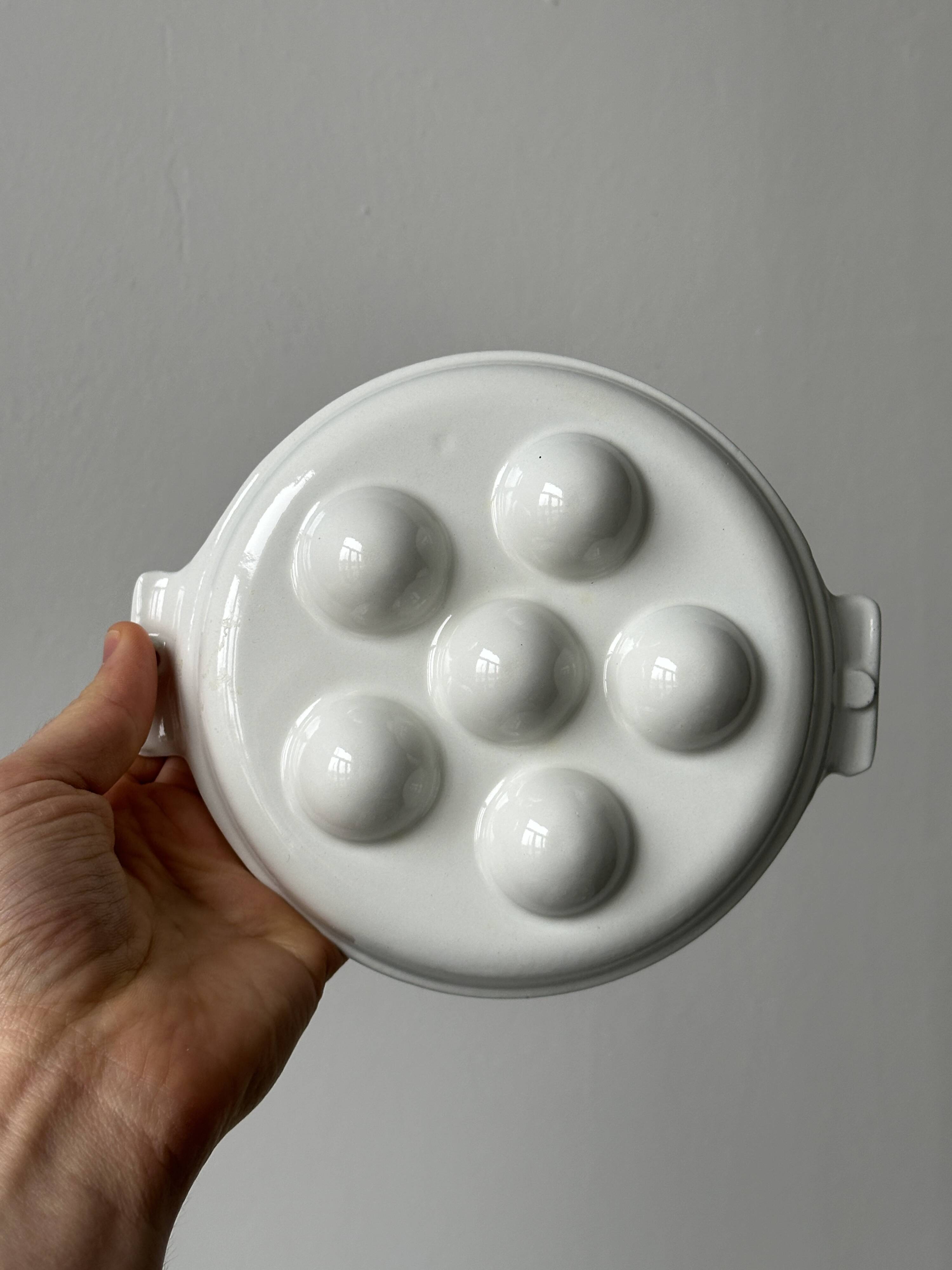 6 metal snail plates