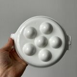 6 metal snail plates