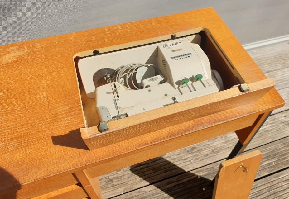 Excelsior sewing machine desk table