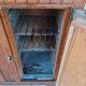 Butcher's buffet ice chest from the Art Deco period in oak