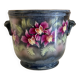 19th century English porcelain cachepot