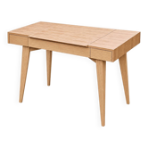 Walnut veneer desk