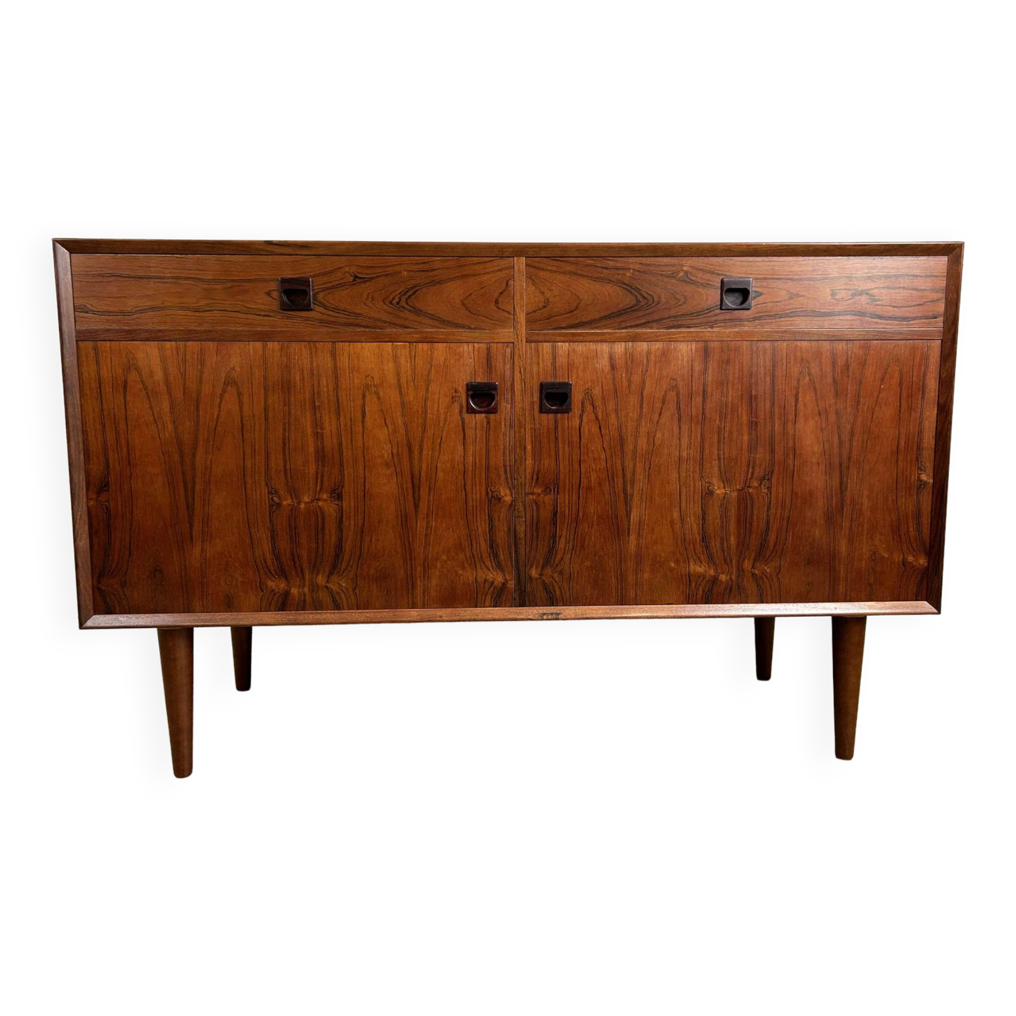 Vintage Scandinavian rosewood sideboard by Brouer, 1960s