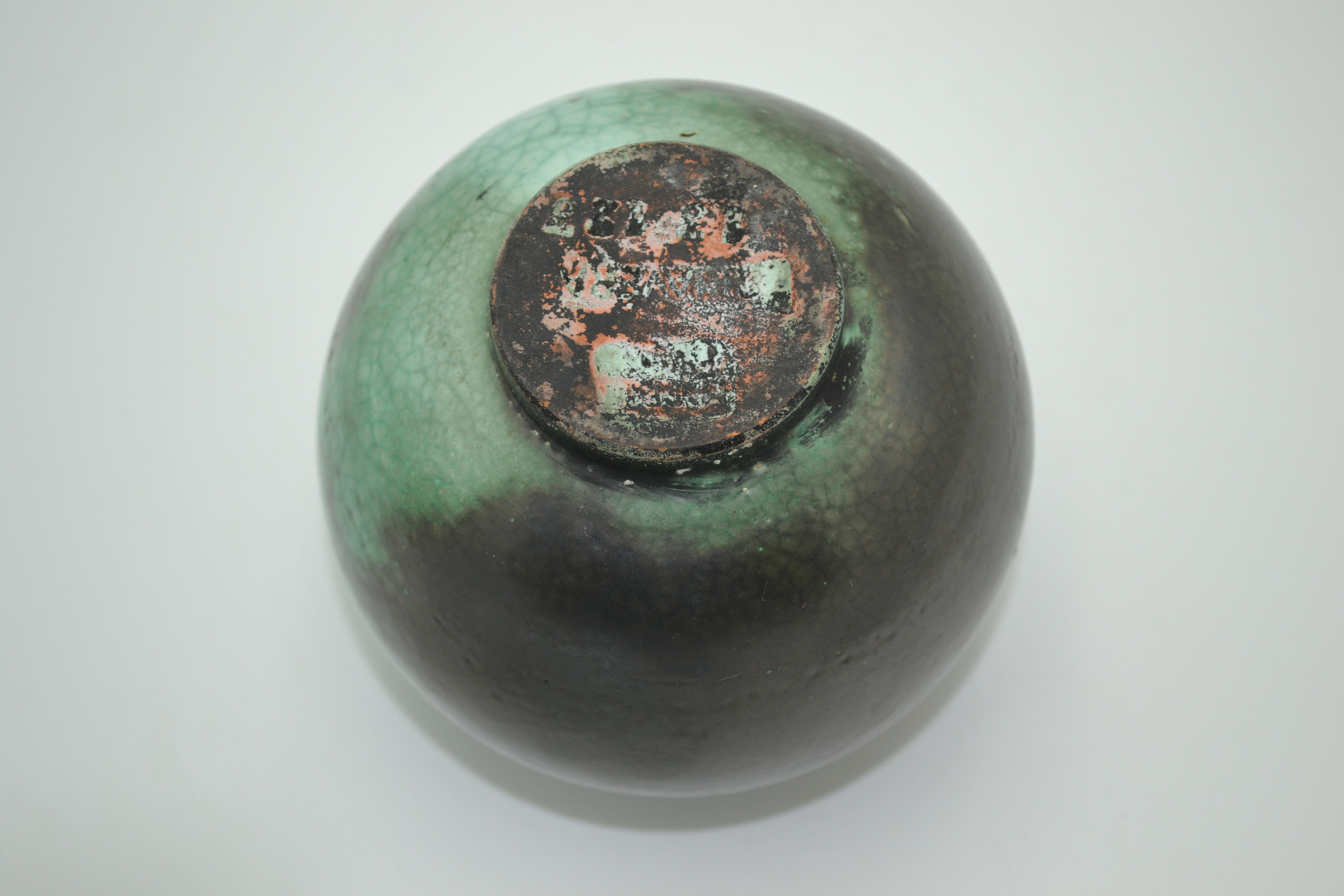 Vase ball Art Deco ceramic workshops Primavera