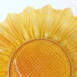 Lot of 12 sunflower plates - 1970