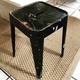 Tabouret d’atelier en métal