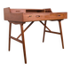Danish teak desk, model 56, by Arne Wahl Iversen/Vinde Mobelfabrik.