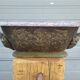 Antique cast iron flower planter jardiniere