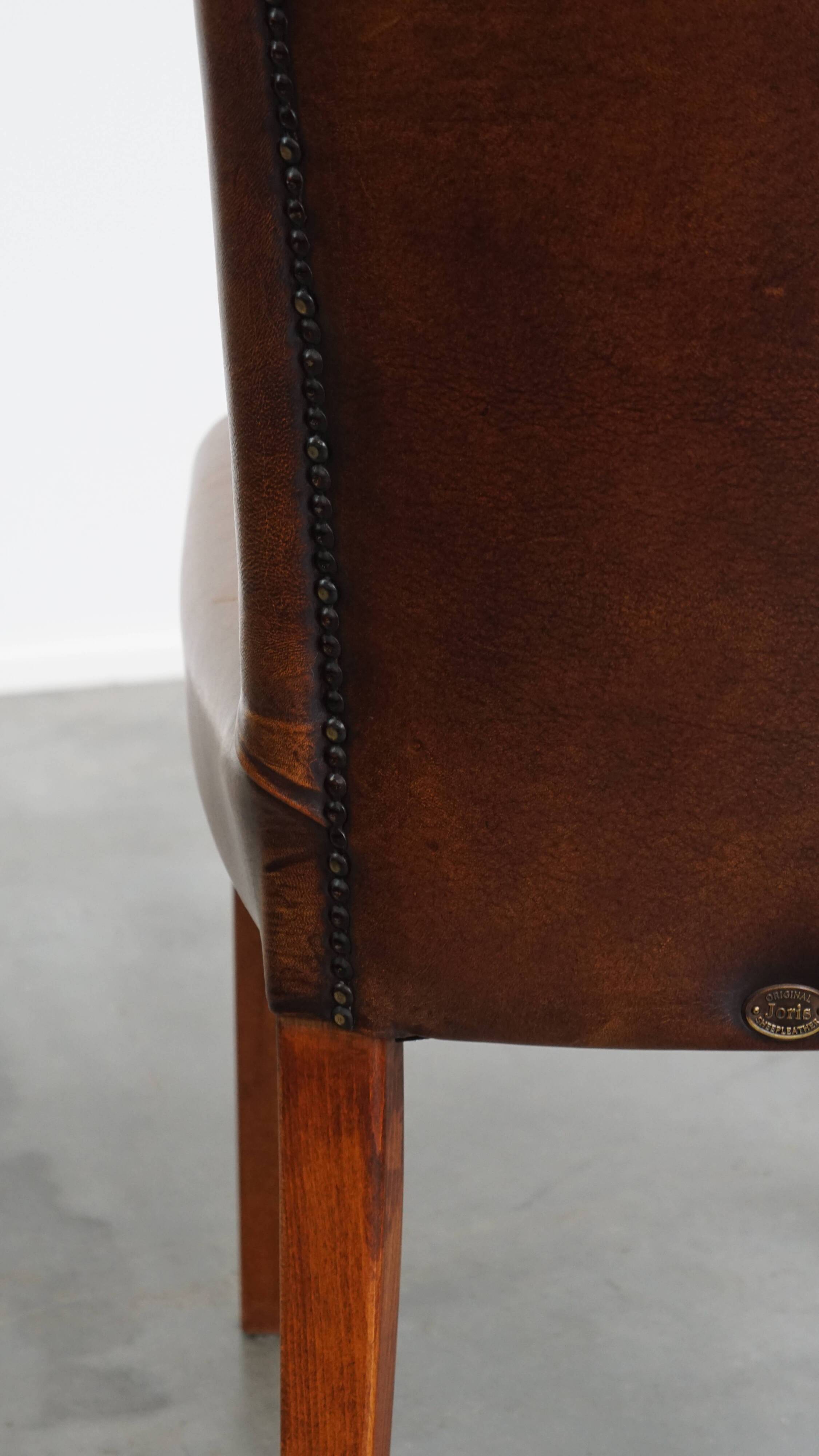 Set of 2 Sheepskin Dining Chairs