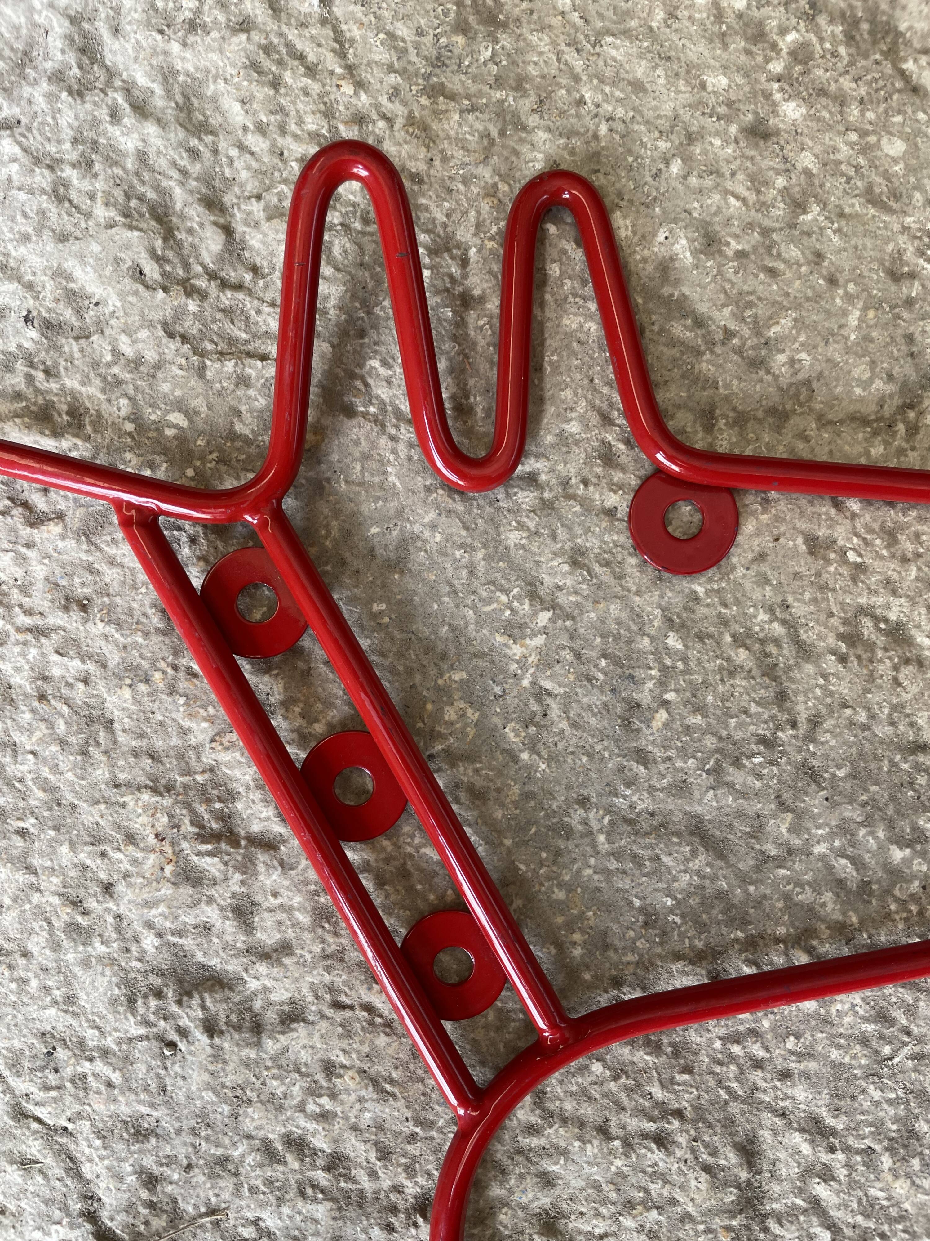 Vintage IKEA wall coat rack