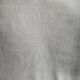 Nappe ancienne blanche damassée de coton