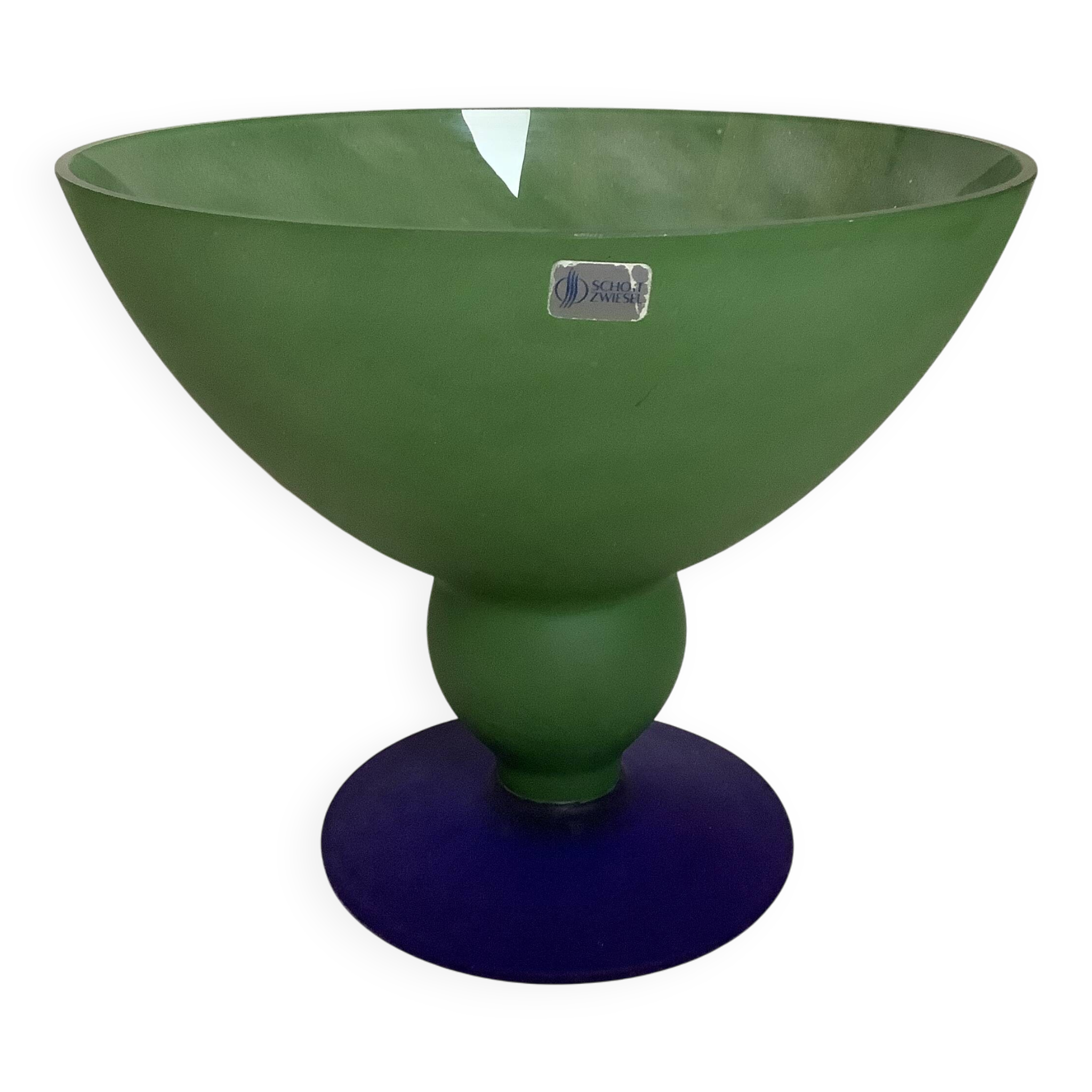 Coupe à pied pâte de verre Schott Zwiesel
