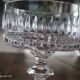 Lot de 6 coupes à champagne en cristal ciselé ancien petite contenance