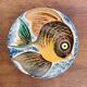 Large dish with fish decoration Puigdemont Spain