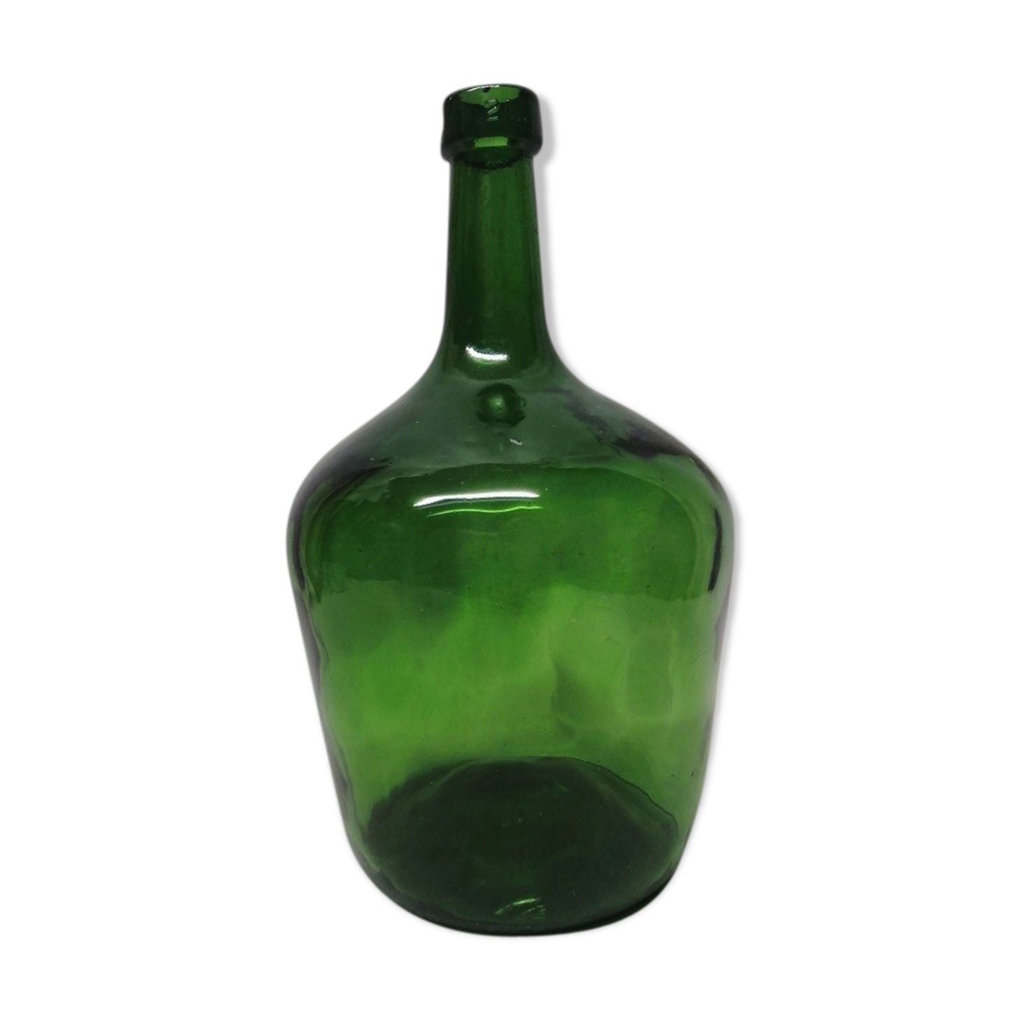Dame jeanne verte lampe bonbonne bouteille