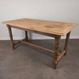 Oak farm table 158 cm