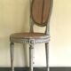 Louis XVI style chair in patinated beech XX century