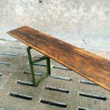 Oak garden bench foldable 220 cm