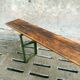 Banc de jardin en chêne pliable 220 cm