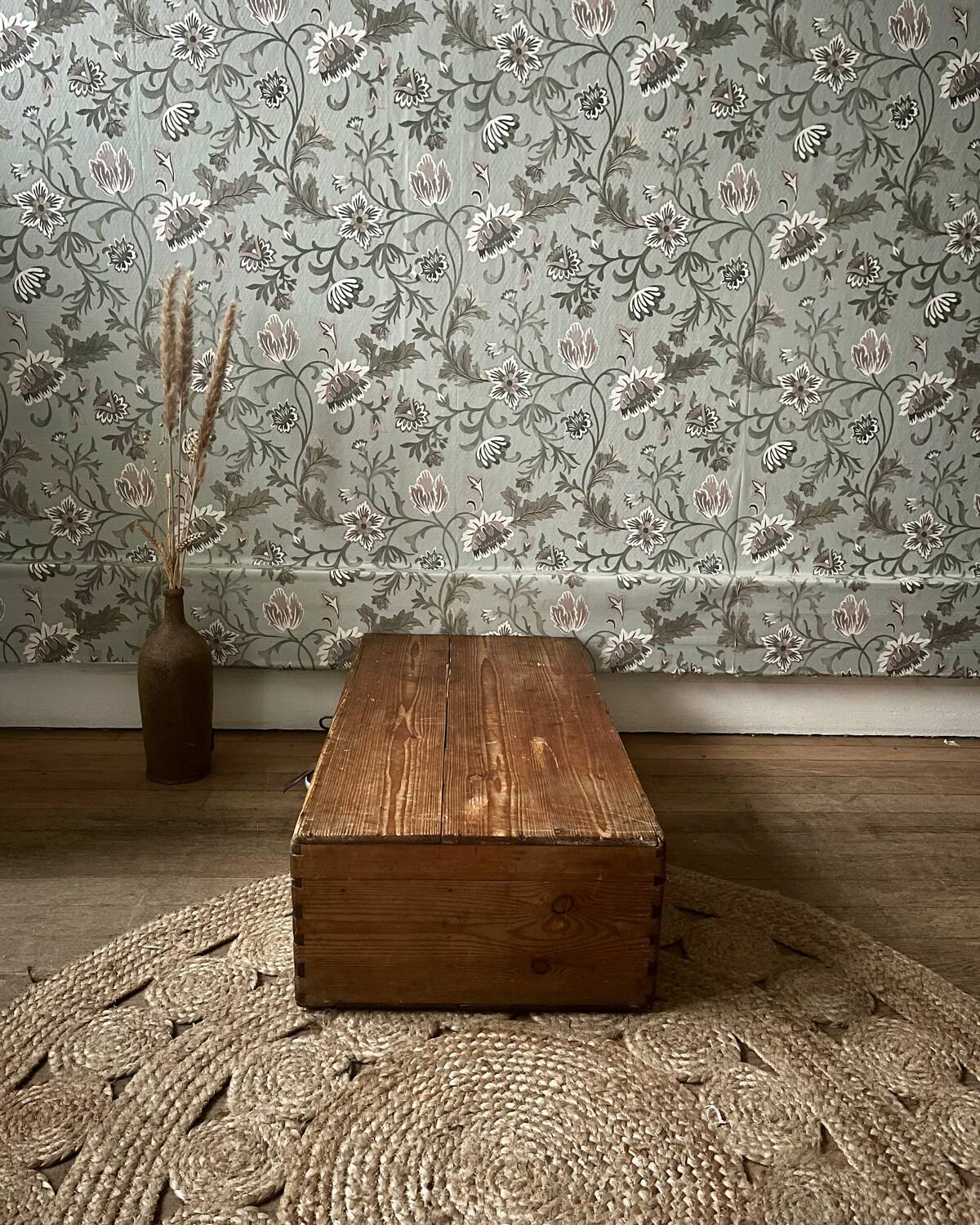 Coffre vintage de rangement