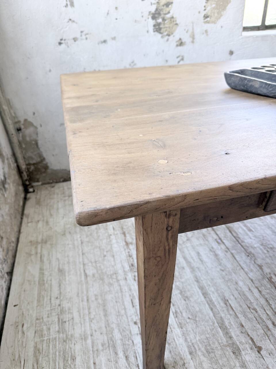Oak farmhouse table 1950 212cm