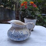 Creil and Montereau iron earthenware jug