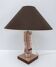 Mid-century Moden Italian Plexiglass and Silver Table Lamp, 1970s