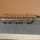 Ferotin coat rack in wicker and metal from the 60s vintage