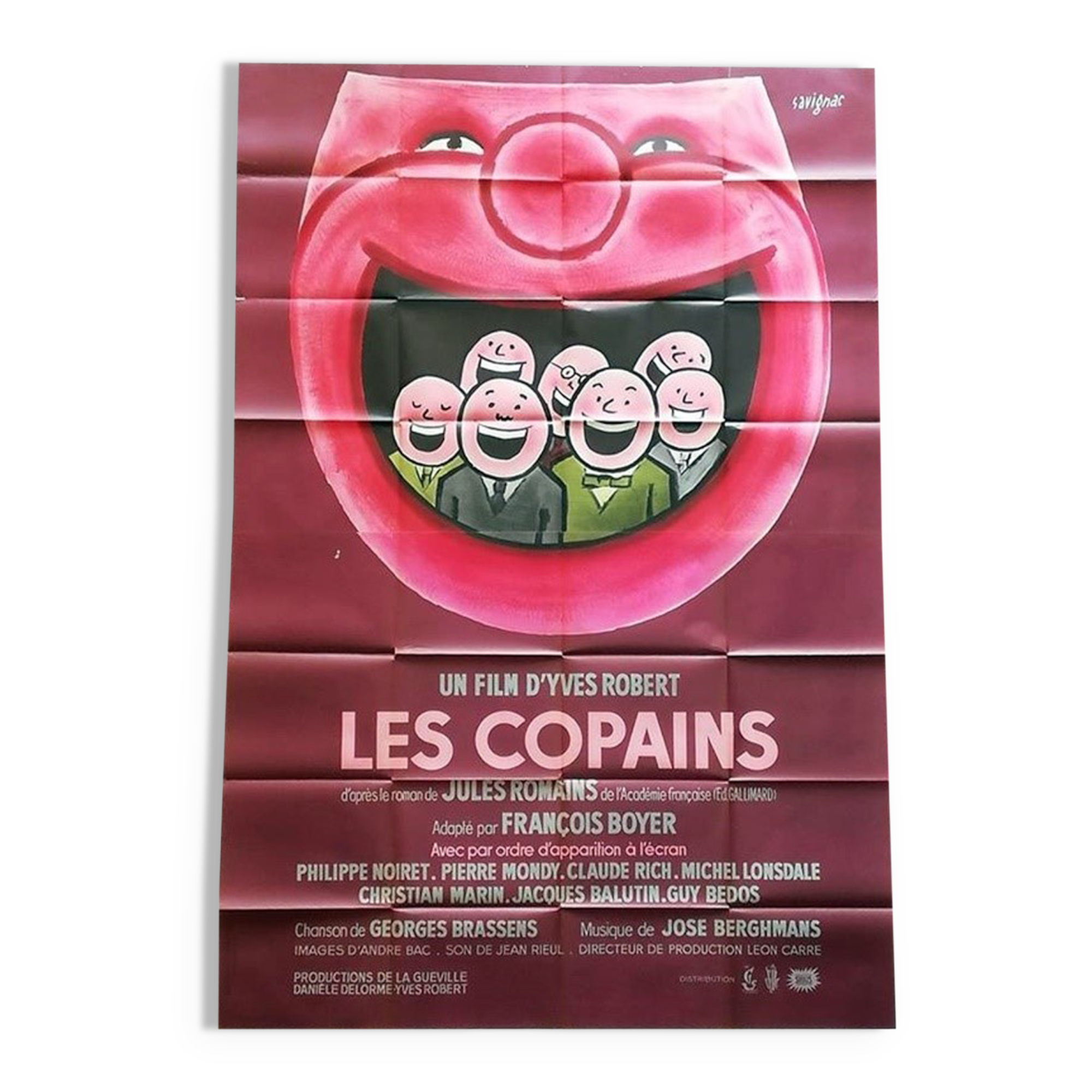 Original poster the buddies 2 panels savignac rich bedos