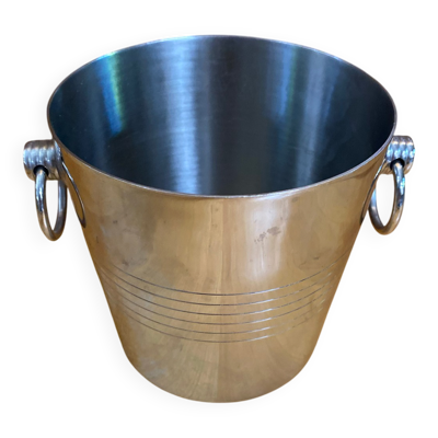 Seau a glace ancien rafraîchissoir rémy letang inox made in france #e1