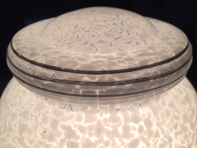 Art Deco globe light