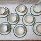 8 coffee cups Lunéville from 1940/50