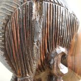 Pair of African sculptures from the 50s