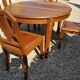 Art deco table and chairs
